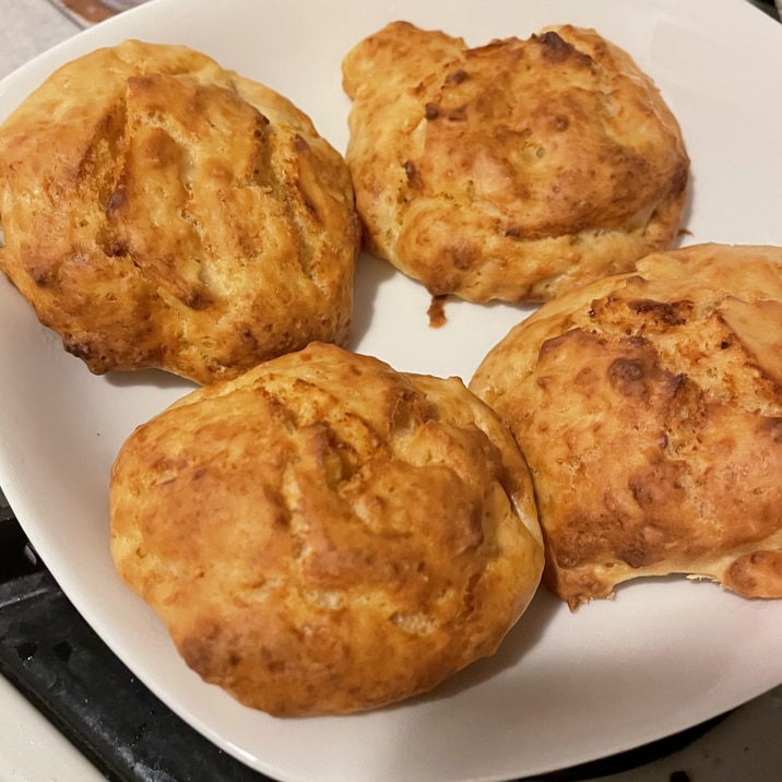 発酵なし!豆腐とはちみつのもちもちパン